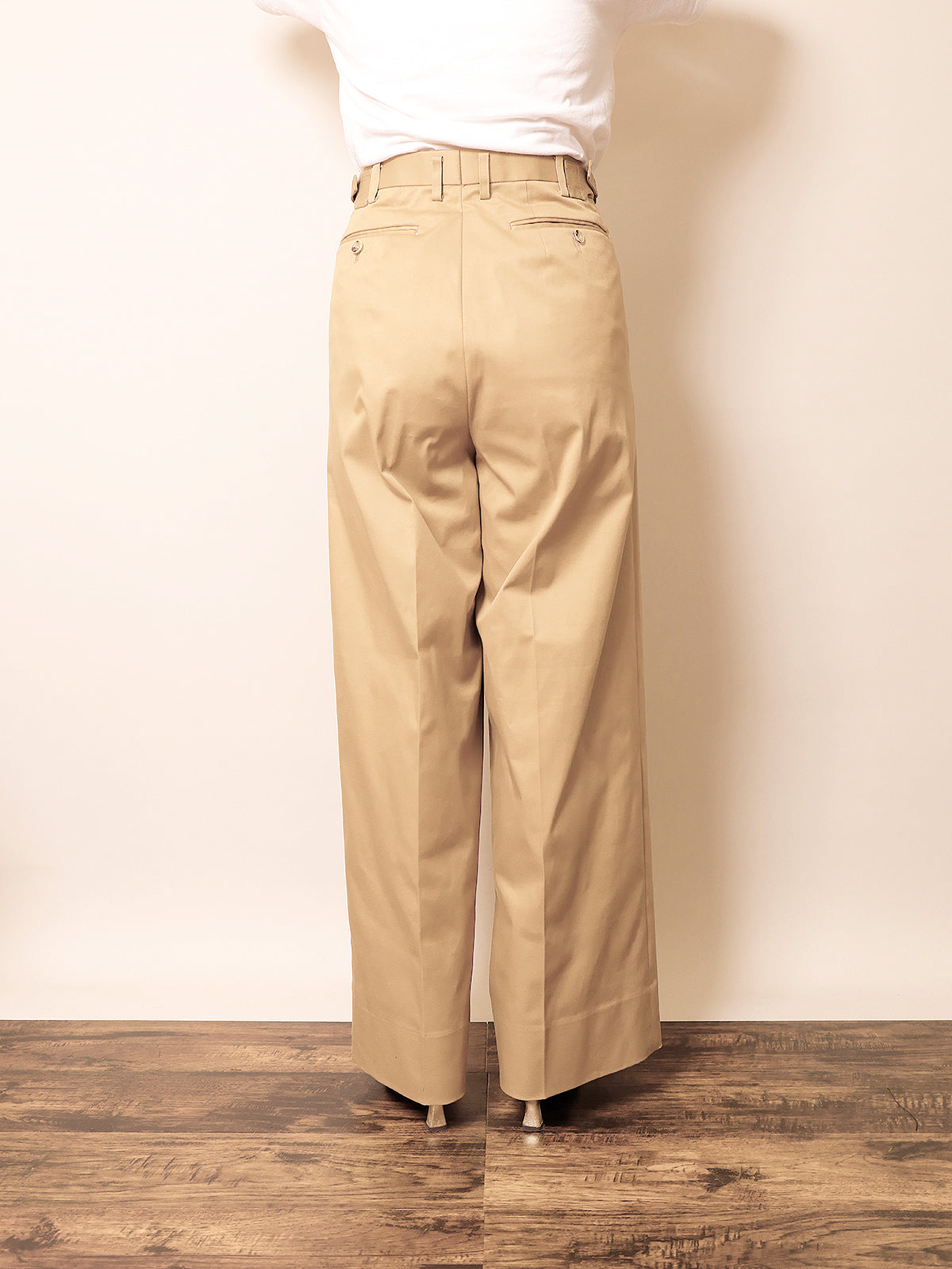 ☆ポップアップ会場限定販売☆ ２in Wide Pant CHINOBeige / 2in ワイドパンツ チノベージュ