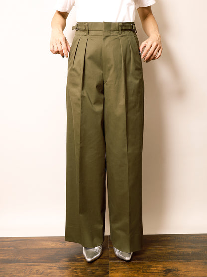 ☆ポップアップ会場限定販売☆ ２in Wide Pant CHINOKhaki / 2in ワイドパンツ チノカーキ