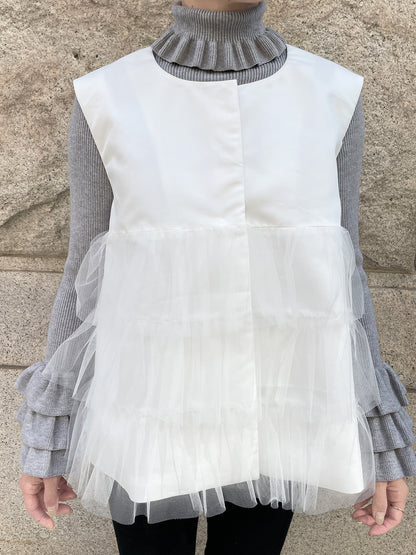 DANDAN tulle gillet / DANDAN tulle gilet