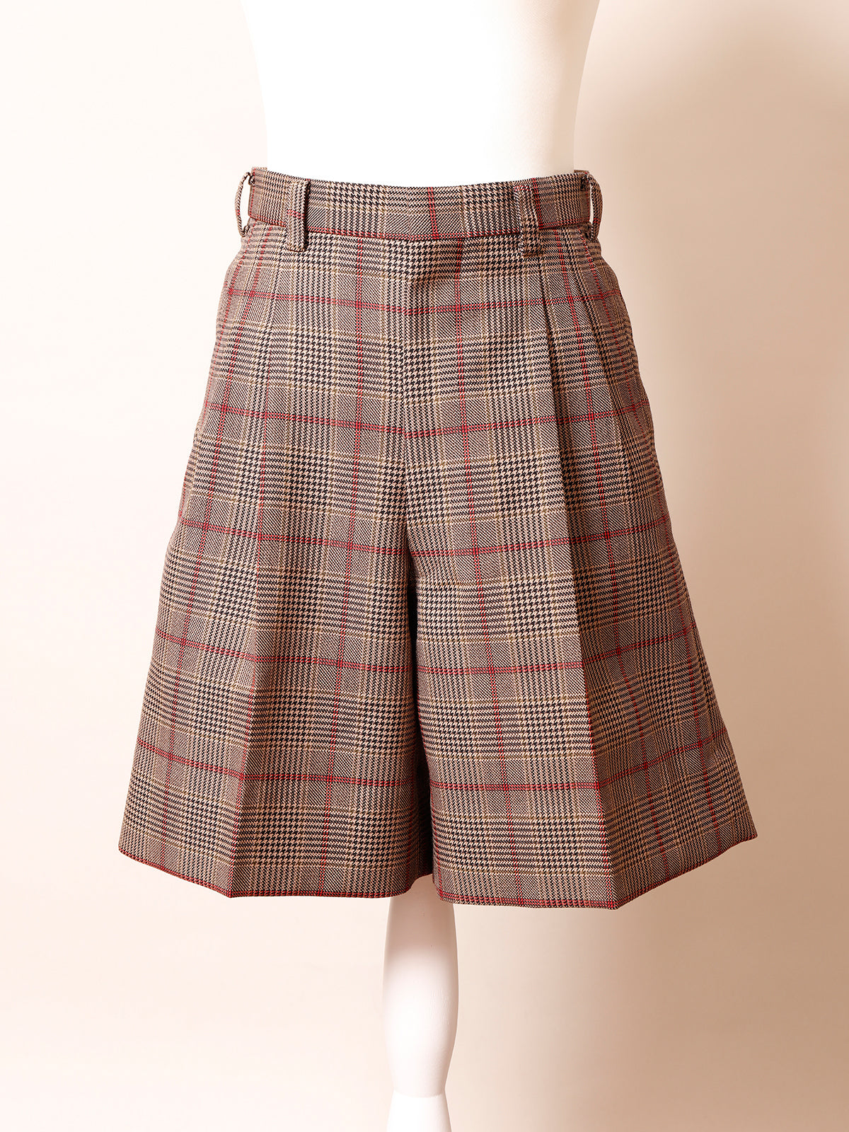 ☆ポップアップ会場限定販売☆ Glencheck Short Pant / グレンチェックショートパンツ