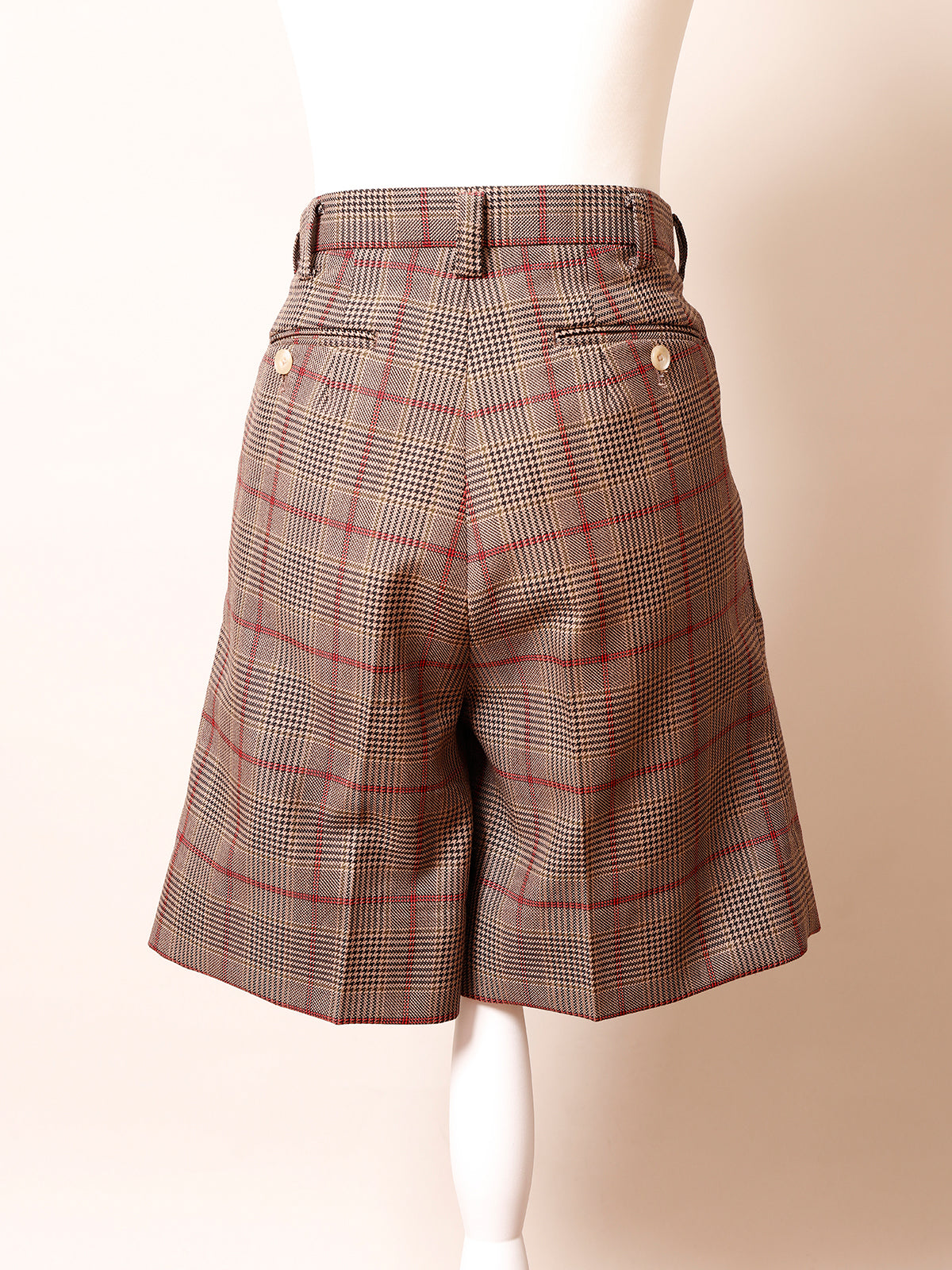 ☆ポップアップ会場限定販売☆ Glencheck Short Pant / グレンチェックショートパンツ