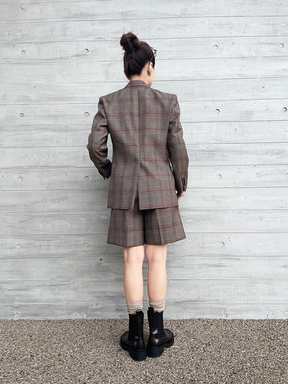 ☆ポップアップ会場限定販売☆ Mannish Glencheck Jacket / マニッシュグレンチェックジャケット