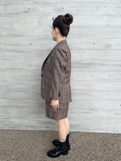 ☆ポップアップ会場限定販売☆ Mannish Glencheck Jacket / マニッシュグレンチェックジャケット