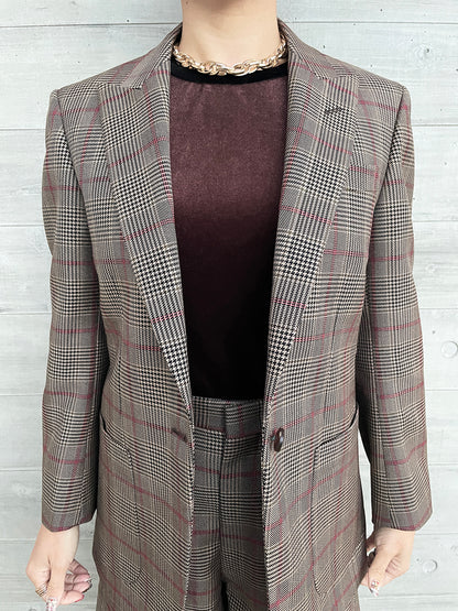 ☆ポップアップ会場限定販売☆ Mannish Glencheck Jacket / マニッシュグレンチェックジャケット