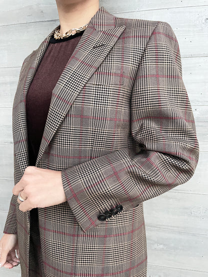 ☆ポップアップ会場限定販売☆ Mannish Glencheck Jacket / マニッシュグレンチェックジャケット