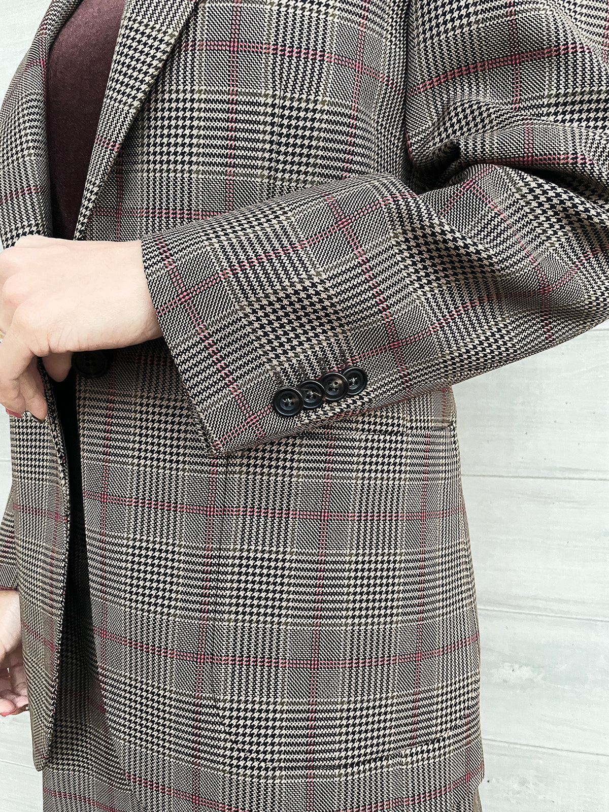 ☆ポップアップ会場限定販売☆ Mannish Glencheck Jacket / マニッシュグレンチェックジャケット