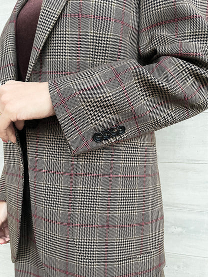 ☆ポップアップ会場限定販売☆ Mannish Glencheck Jacket / マニッシュグレンチェックジャケット