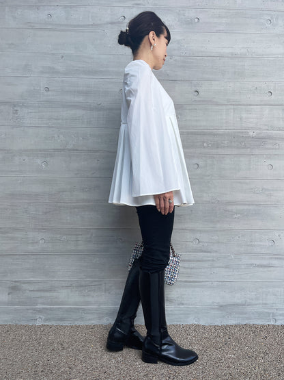 Heartcuore Cape Blouse White /  ハートクオーレケープブラウス ホワイト