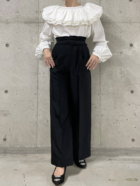 HARISEN Blouse White / ハリセンブラウス ホワイト