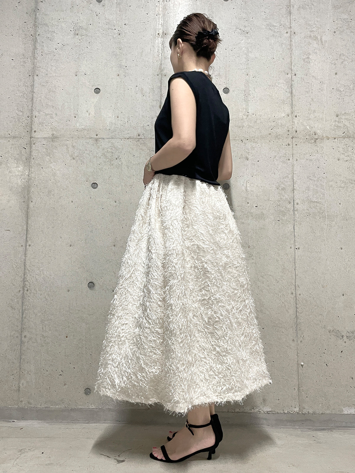 Jaguard flare skirt / ジャガードフレアスカート ꕥJR名古屋