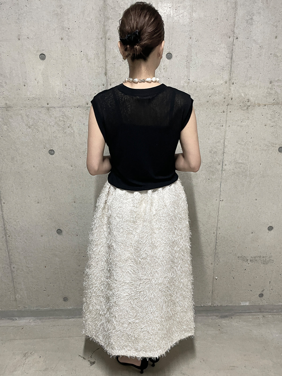 Jaguard flare skirt / ジャガードフレアスカート ꕥJR名古屋