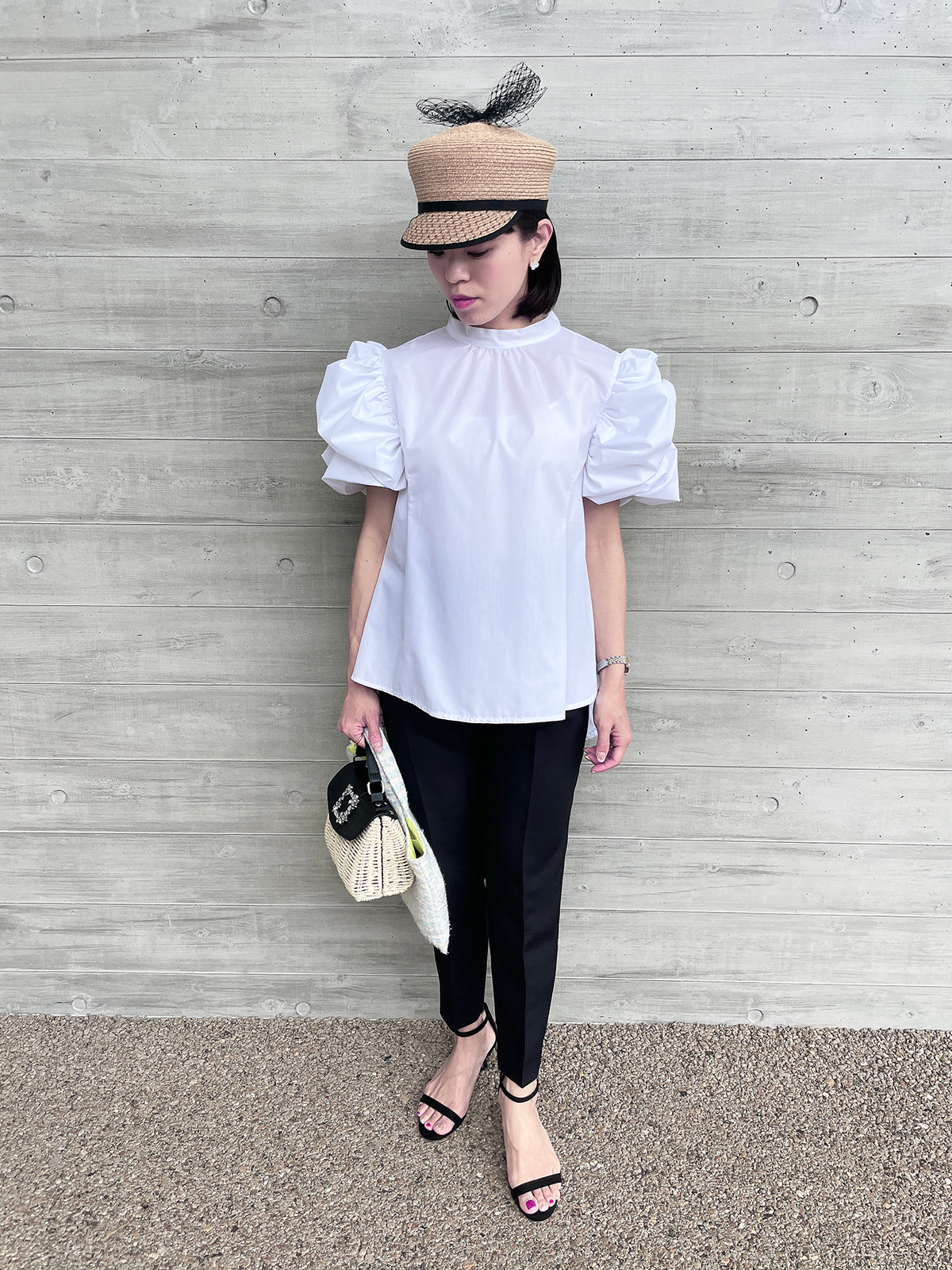 RIBBON WING Blouse / リボンウィングブラウス