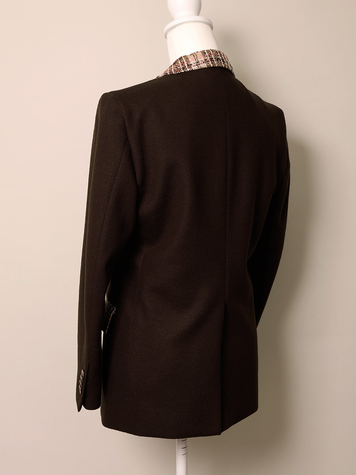 ☆ポップアップ会場限定販売☆ WandT DB Jacket / ウールandツイード ダブルブレストジャケット