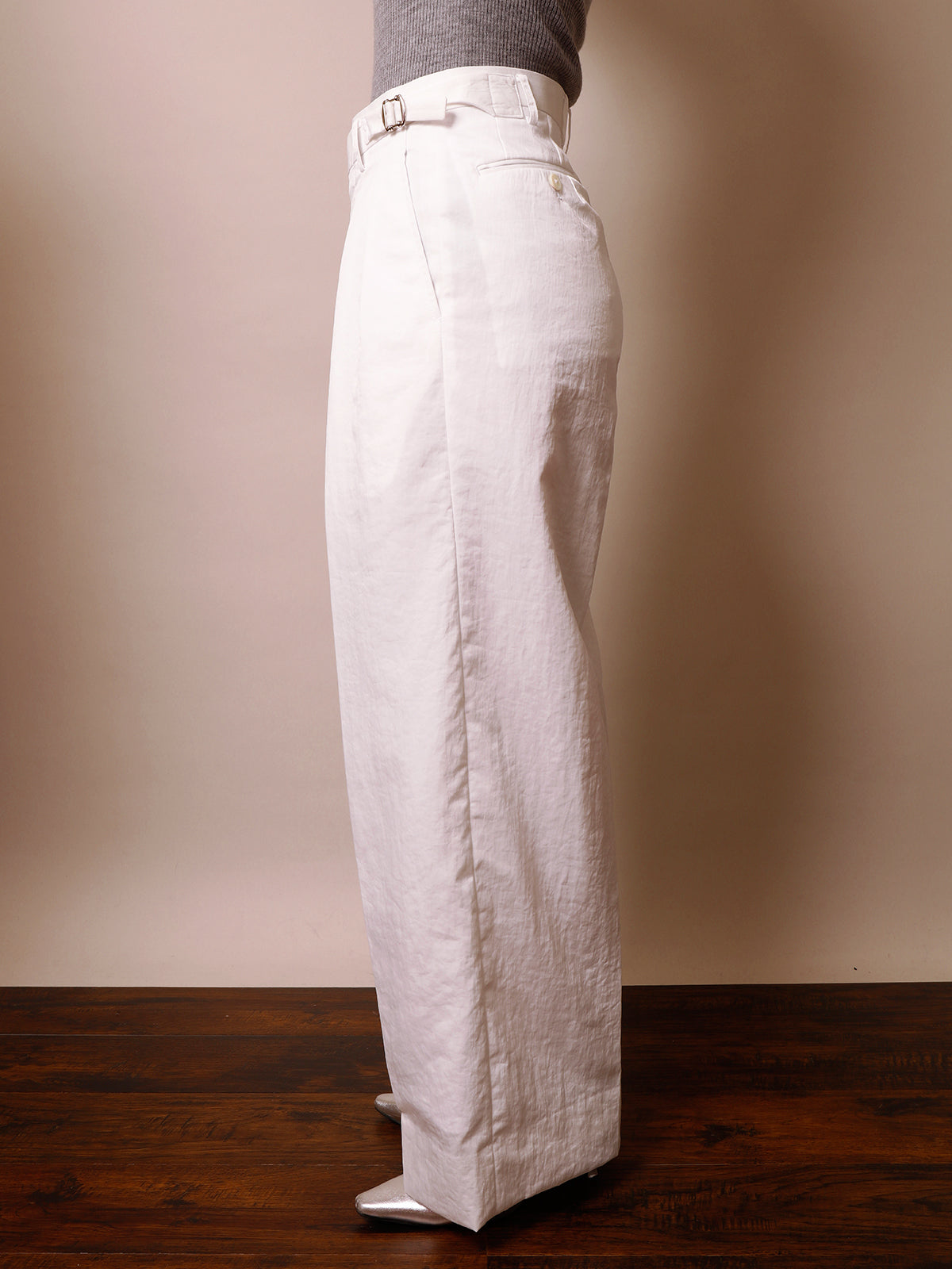 ☆ポップアップ会場限定販売☆ ２in Wide Pant White / 2in ワイドパンツ ホワイト