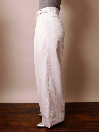 ☆ポップアップ会場限定販売☆ ２in Wide Pant White / 2in ワイドパンツ ホワイト