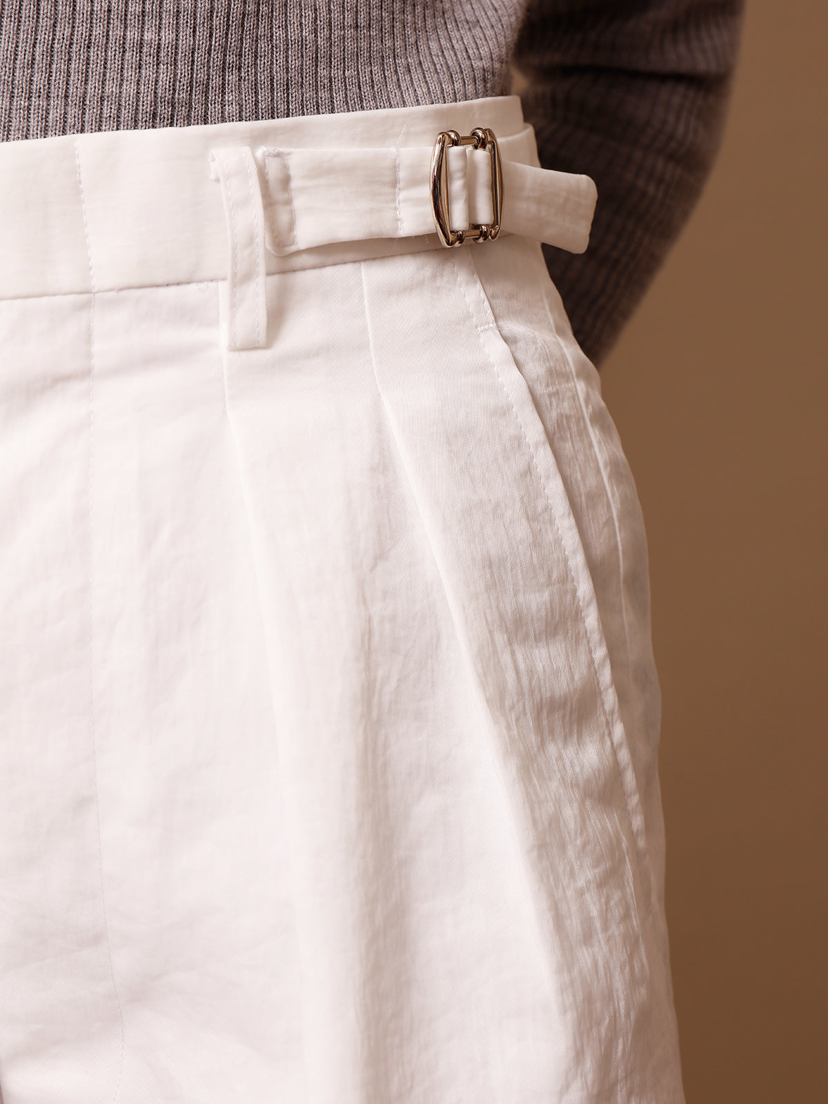☆ポップアップ会場限定販売☆ ２in Wide Pant White / 2in ワイドパンツ ホワイト