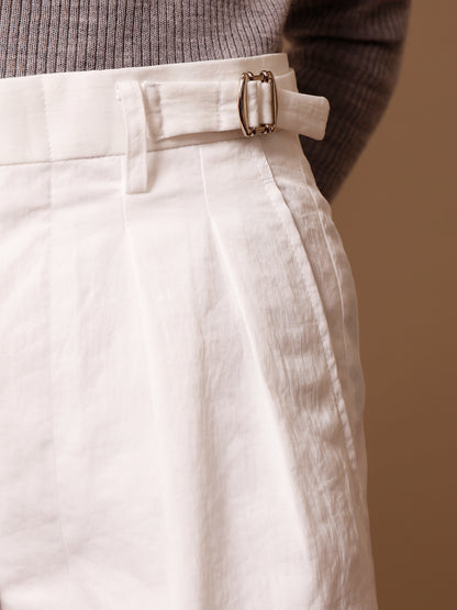 ☆ポップアップ会場限定販売☆ ２in Wide Pant White / 2in ワイドパンツ ホワイト