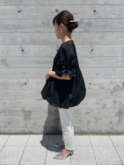 BALLON Tunic Black / バルーンチュニック ブラック