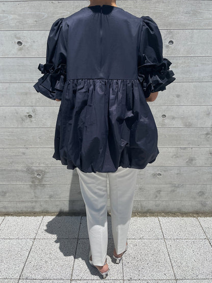 BALLON Tunic Navy / バルーンチュニック ネイビー