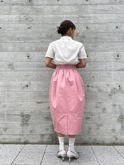 WINSOME COCOON Skirt Muted Pink / ウィンサムコクーンスカート ミューテッド ピンク