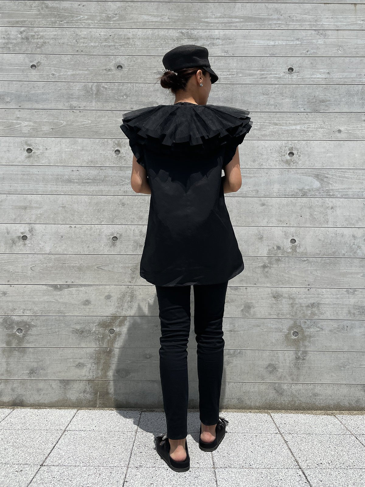 KURURI Blouse Black / クルリブラウス ブラック