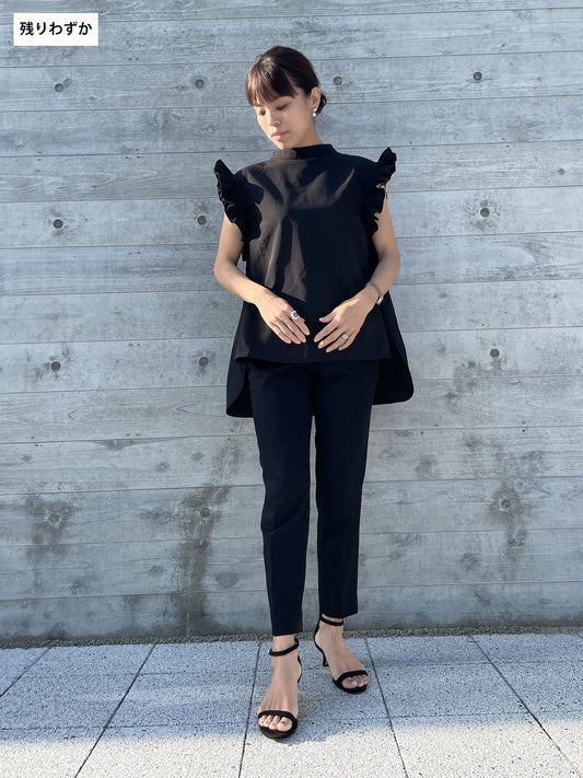 RIBBON WING Blouse Black / リボンウィング ブラウス ブラック