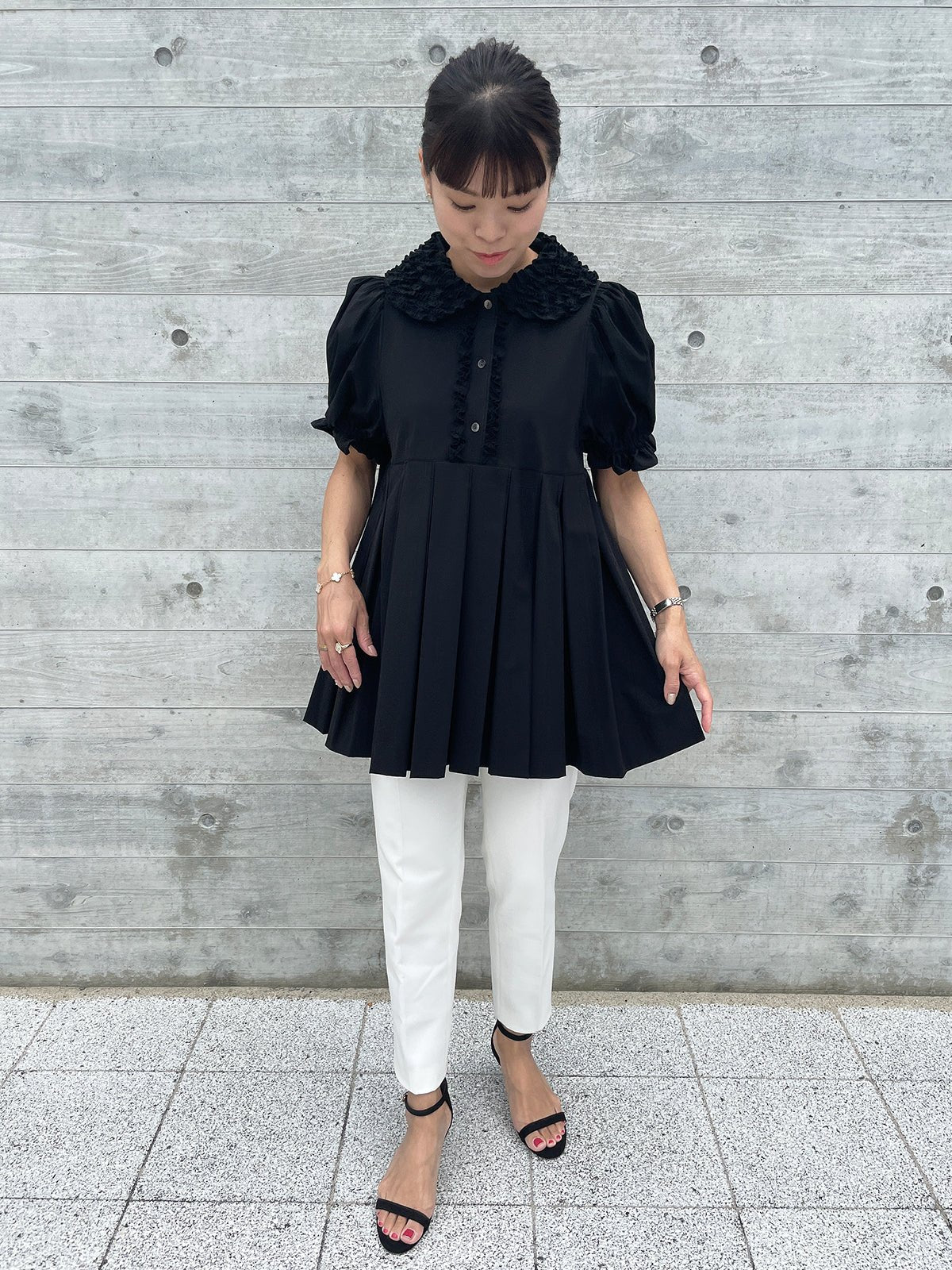 TRIPLE Tunic Black / トリプルチュニック ブラック