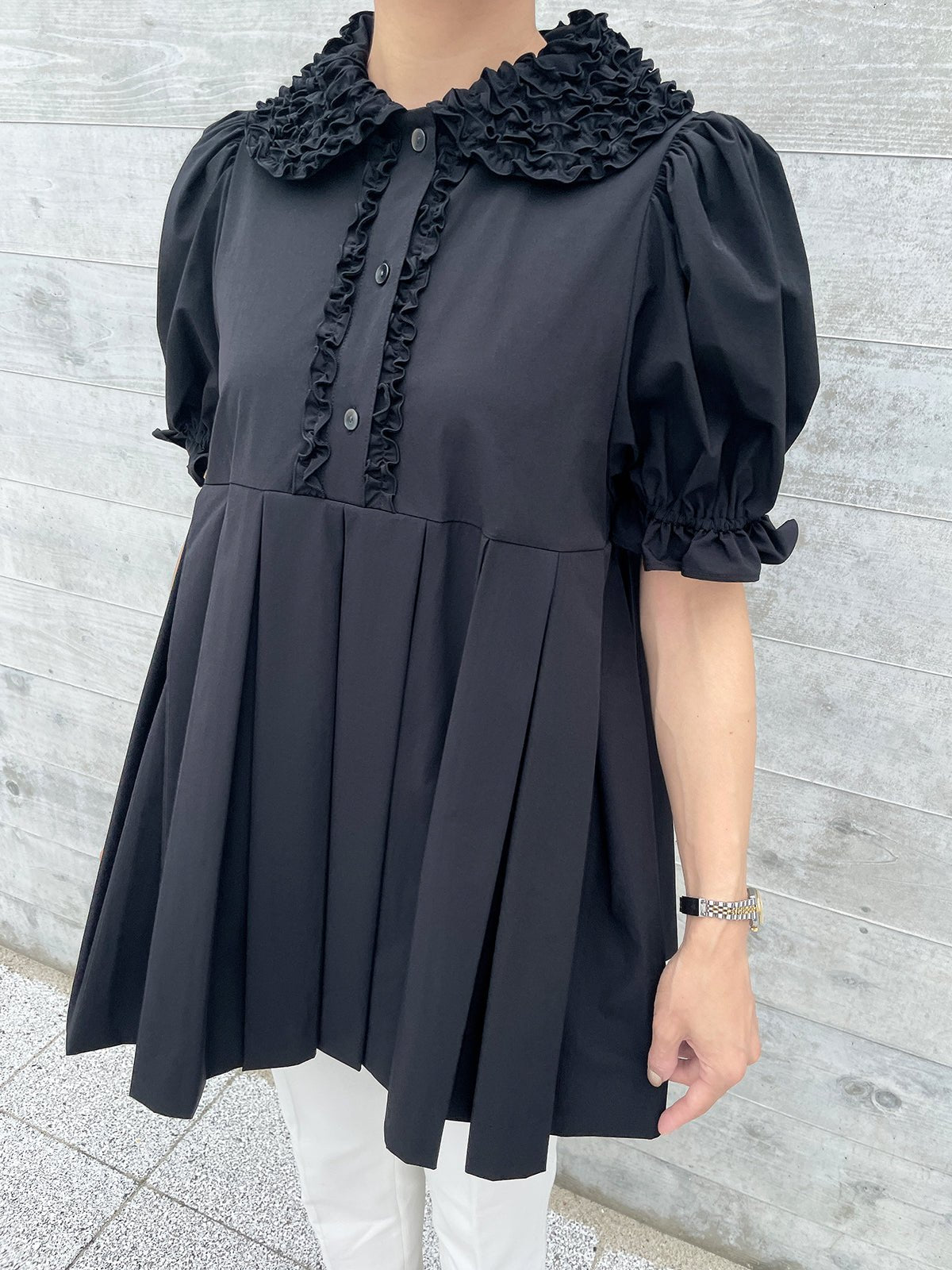 TRIPLE Tunic Black / トリプルチュニック ブラック