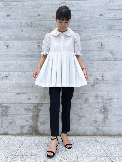 TRIPLE Tunic White