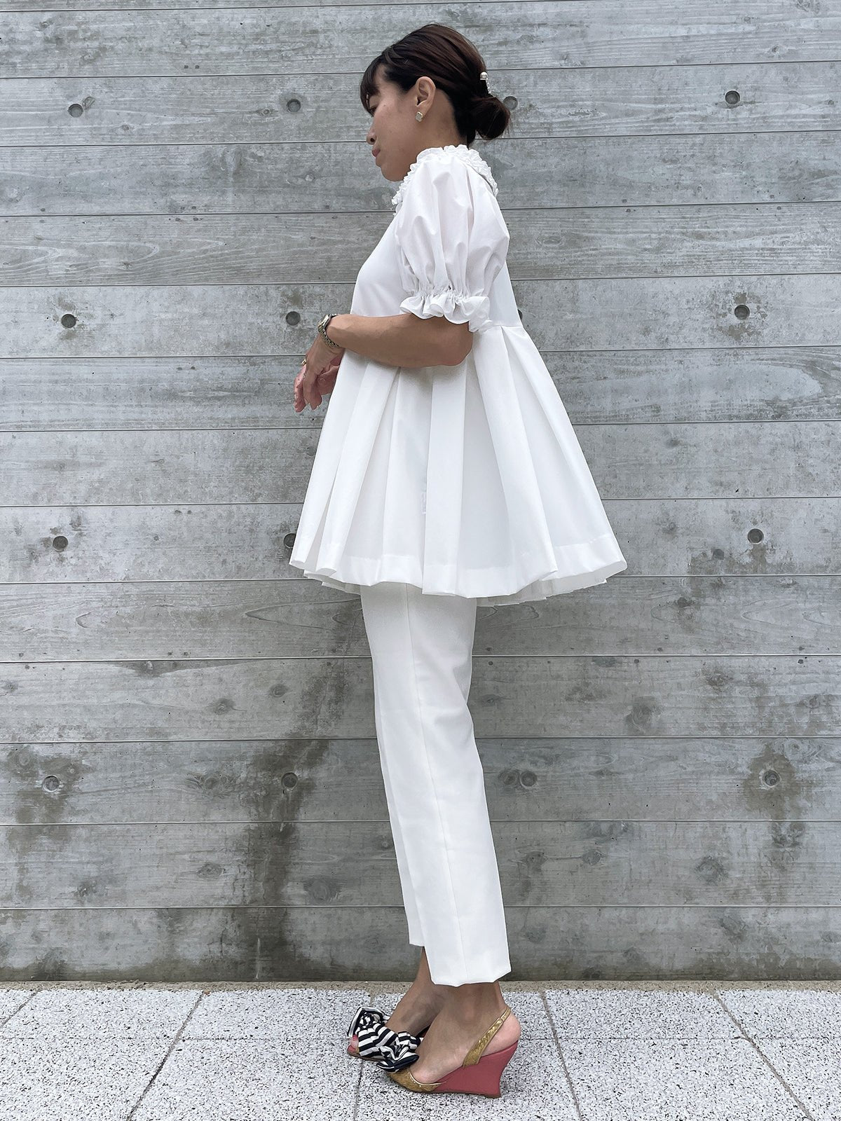 TRIPLE Tunic White / トリプルチュニック ホワイト