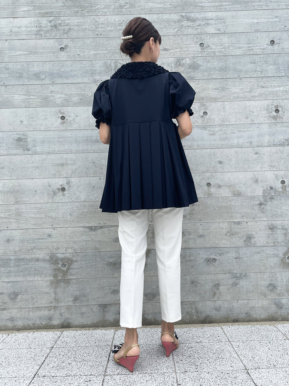 TRIPLE Tunic Navy / トリプルチュニック ネイビー – youa by NT